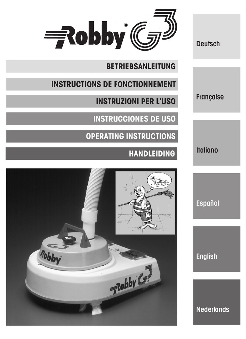 aqua solar ag Robby G3 operating instructions
