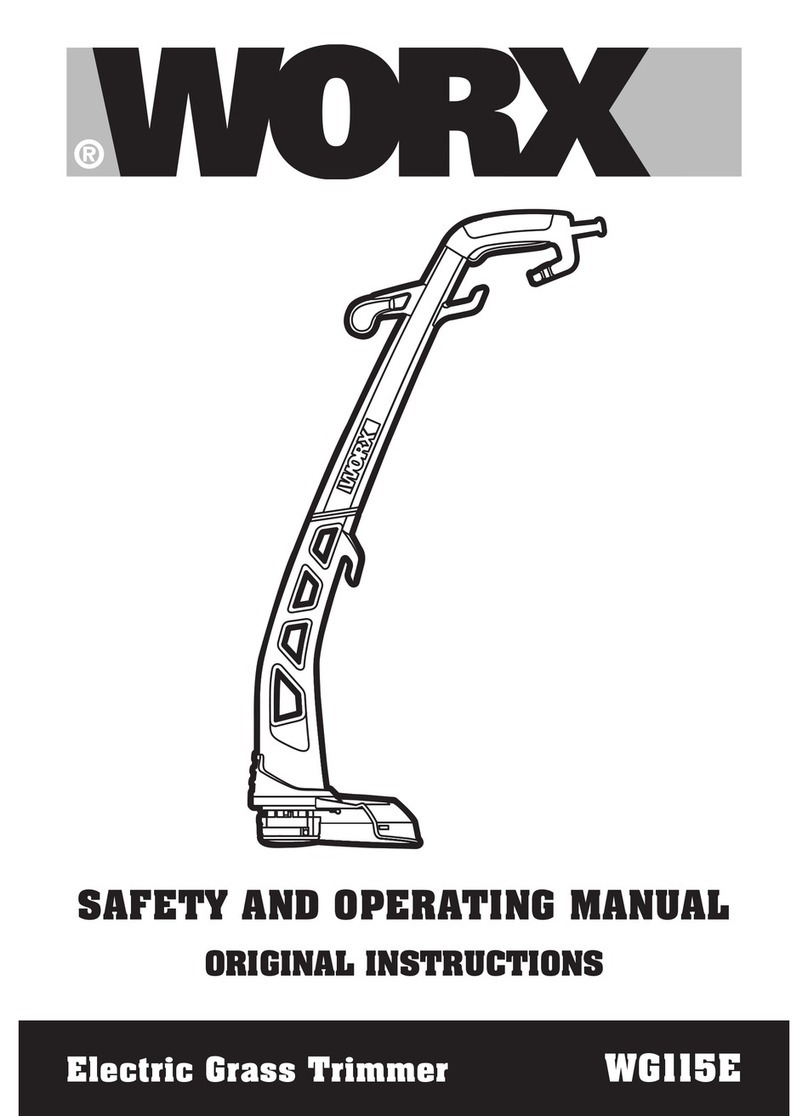 Worx WG115E Installation manual