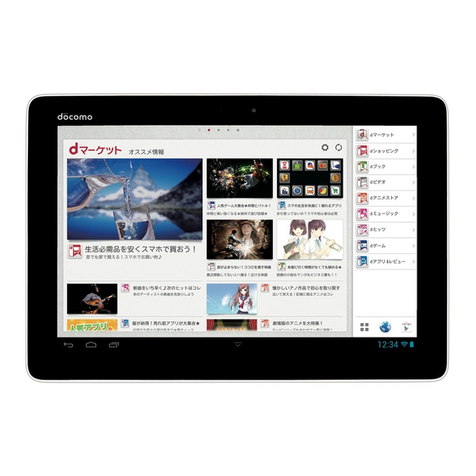 Docomo dtab 01 instruction manual