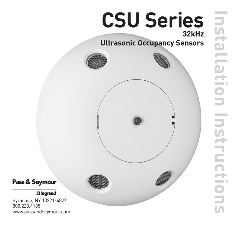 pass & seymour CSU Series installation instructions