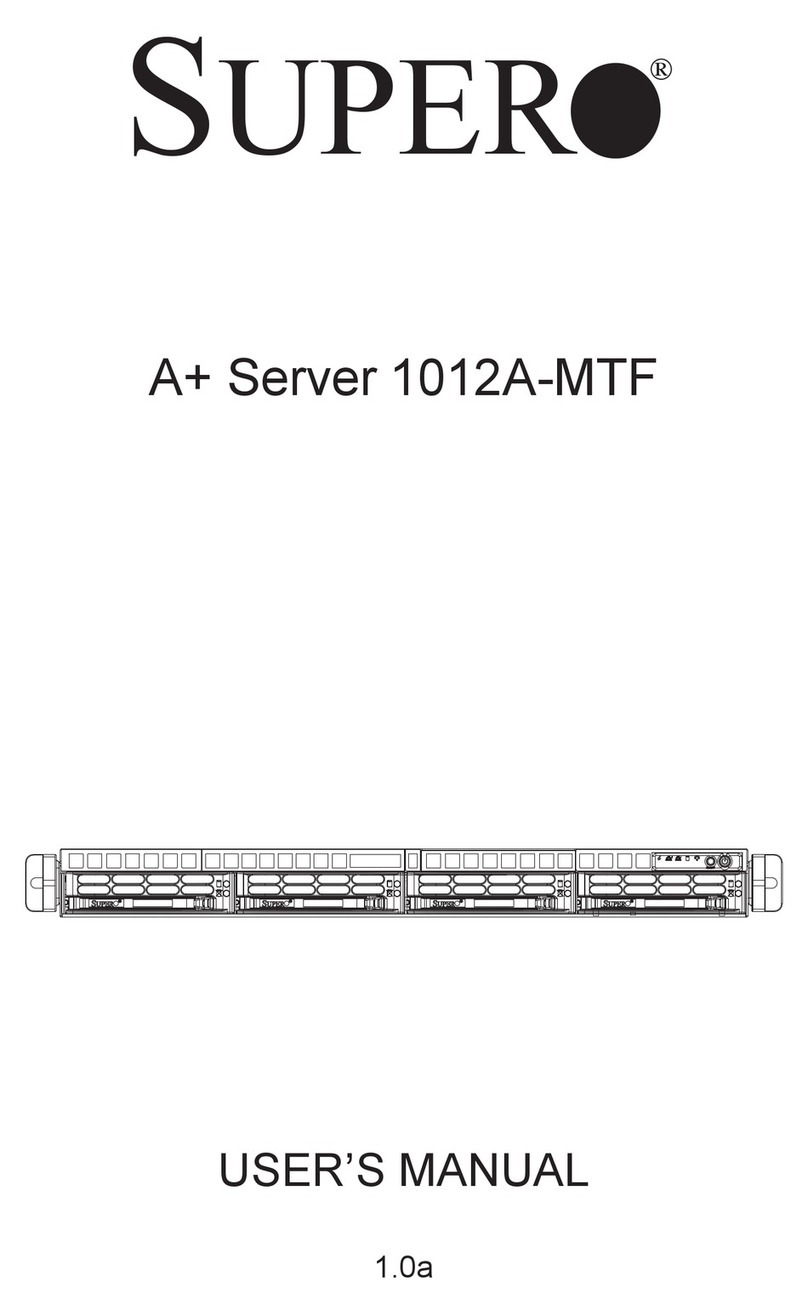 Supermicro 1012A-MTF User manual