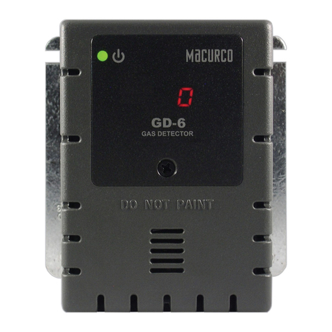 Macurco GD-6 User instructions