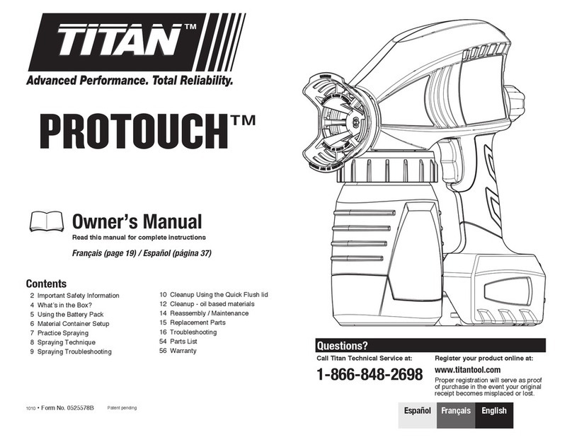 Titan PROTOUCH User manual