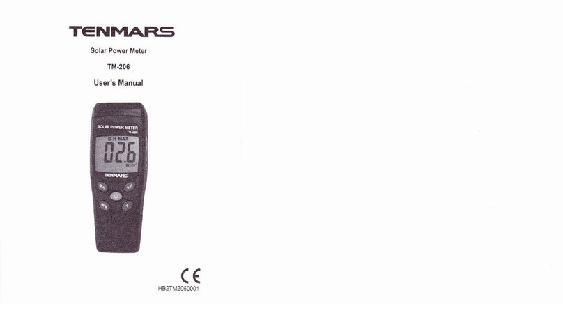 Tenmars TM-206 user manual