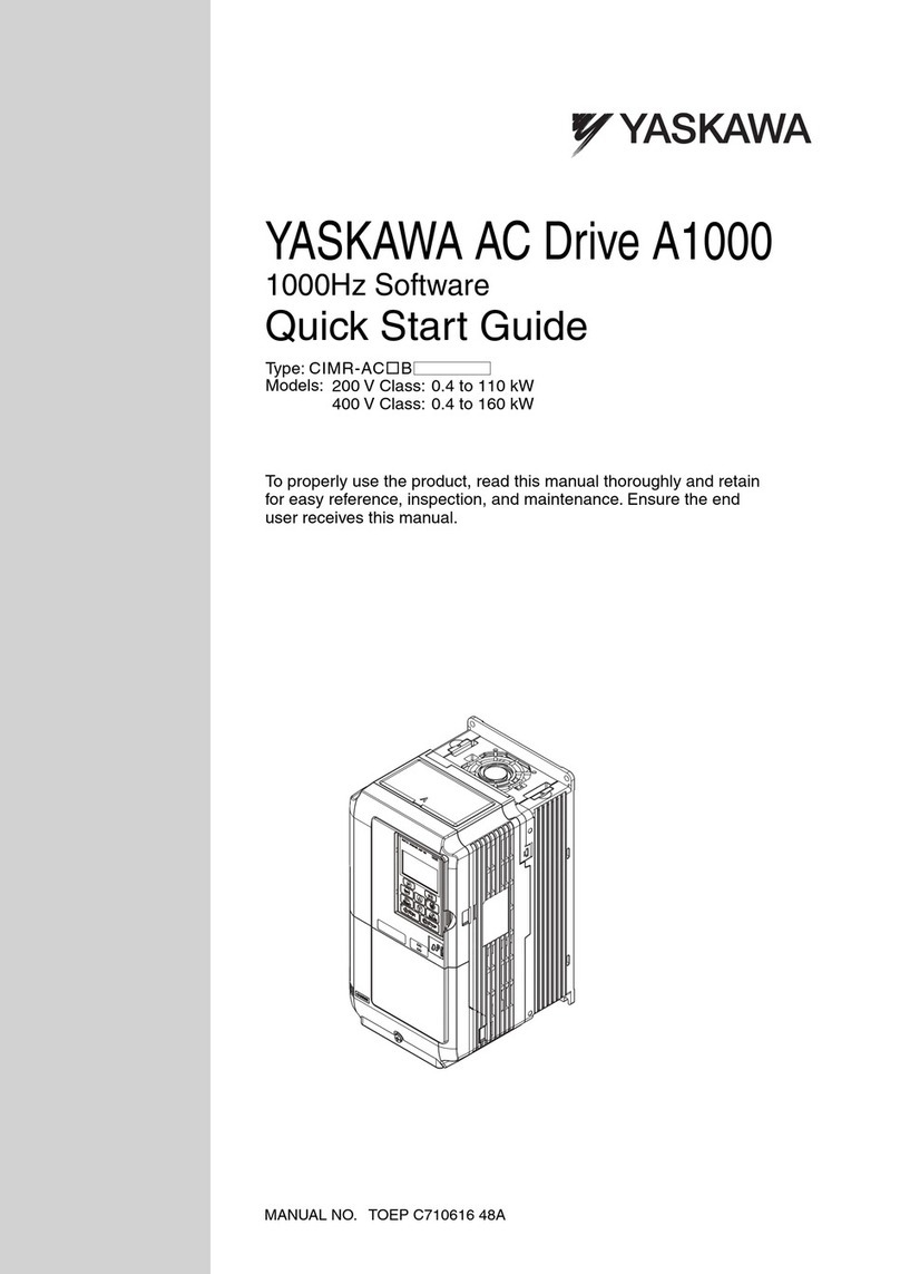 YASKAWA CIMR-AC2B0004 User manual