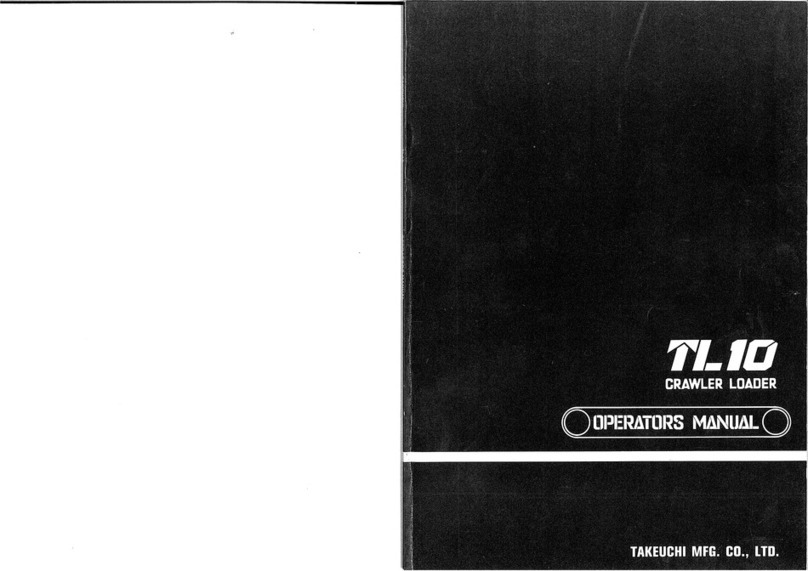 Takeuchi TL10 User manual