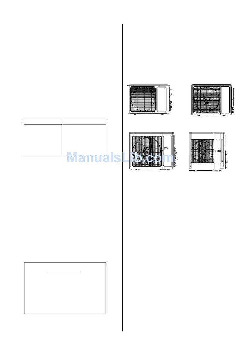York DHM42CMB21S User manual