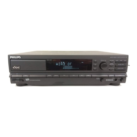 Philips DCC 300 user manual