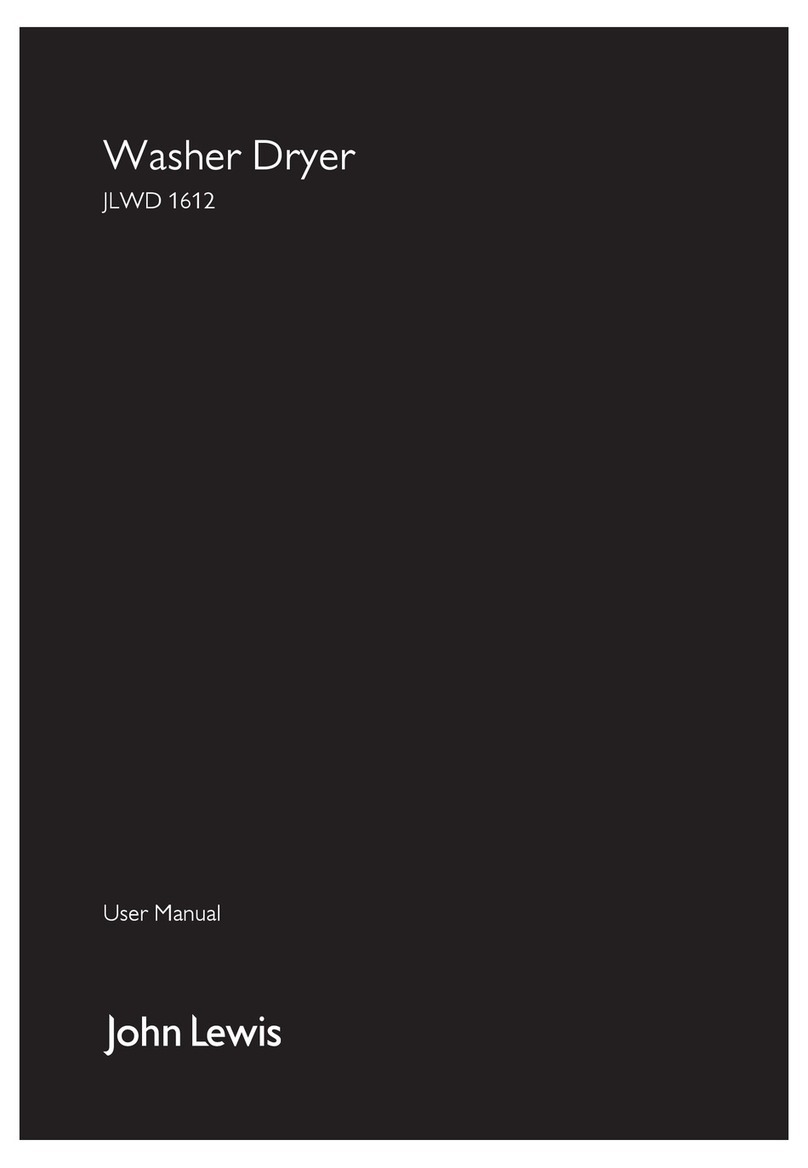 John Lewis JLWD 1612 User manual
