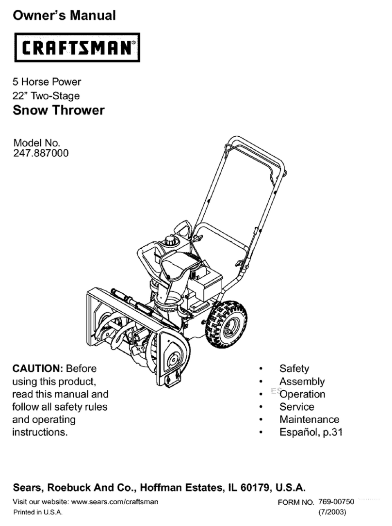 Craftsman 247.88700 User manual