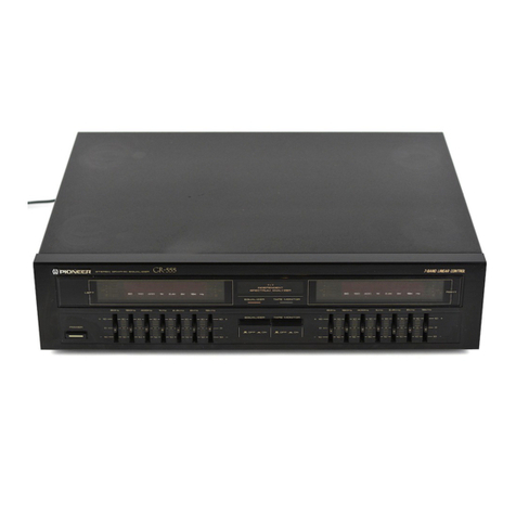 Pioneer GR-555 User manual Pioneer GR-555 User manual
