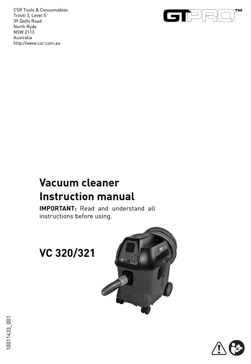 GTPro VC 320 instruction manual GTPro VC 320 instruction manual