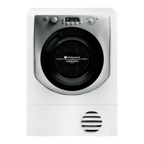 Hotpoint Ariston AQUALTIS AQC8 2F7 Instruction booklet