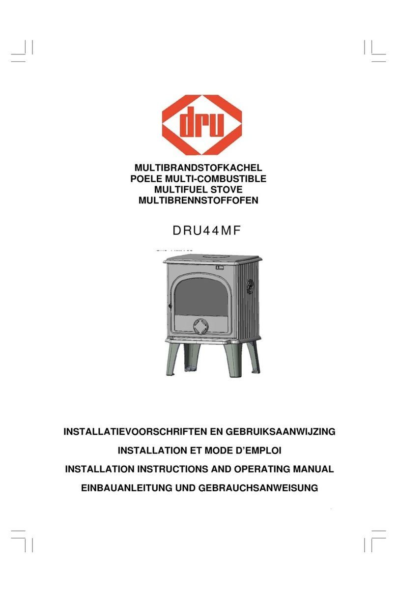 Dru DRU44MF Installation instructions and operating manual