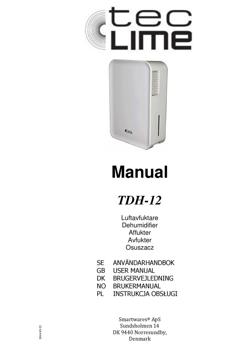 tec lime TDH-12 user manual