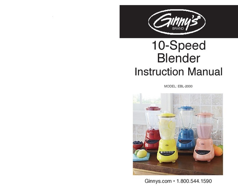 Ginnys EBL-2000 User manual