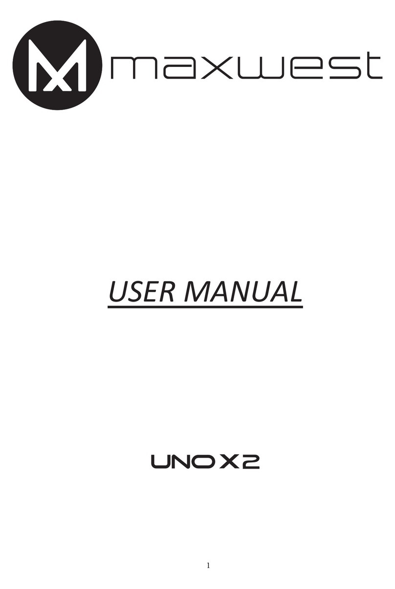 MaxWest UNO X2 User manual