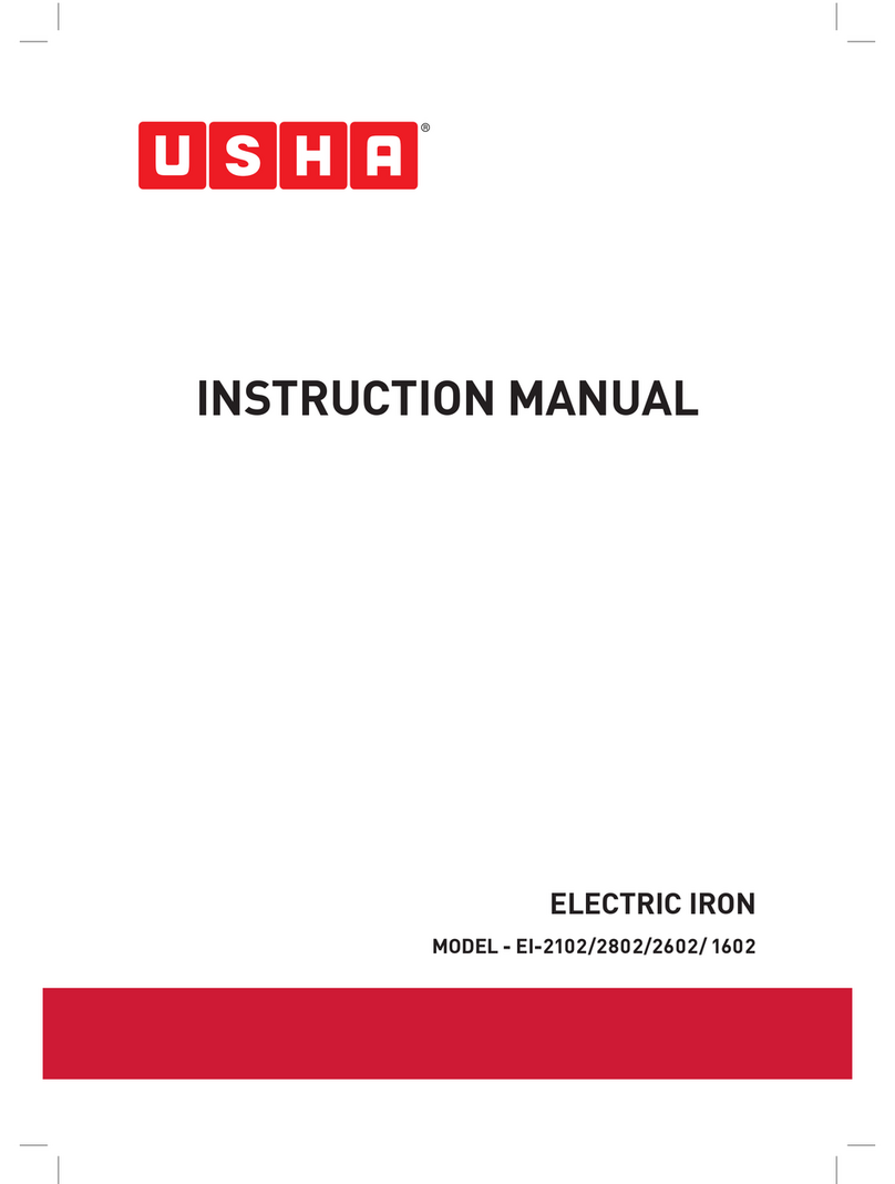 usha EI-2802 instruction manual