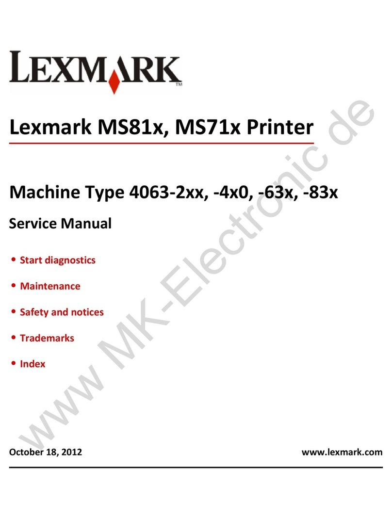 Lexmark MS81x User manual