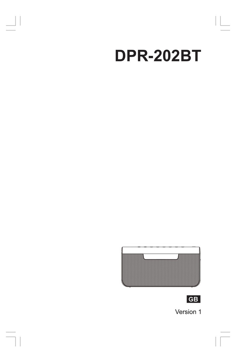 Sangean dpr-202bt user manual