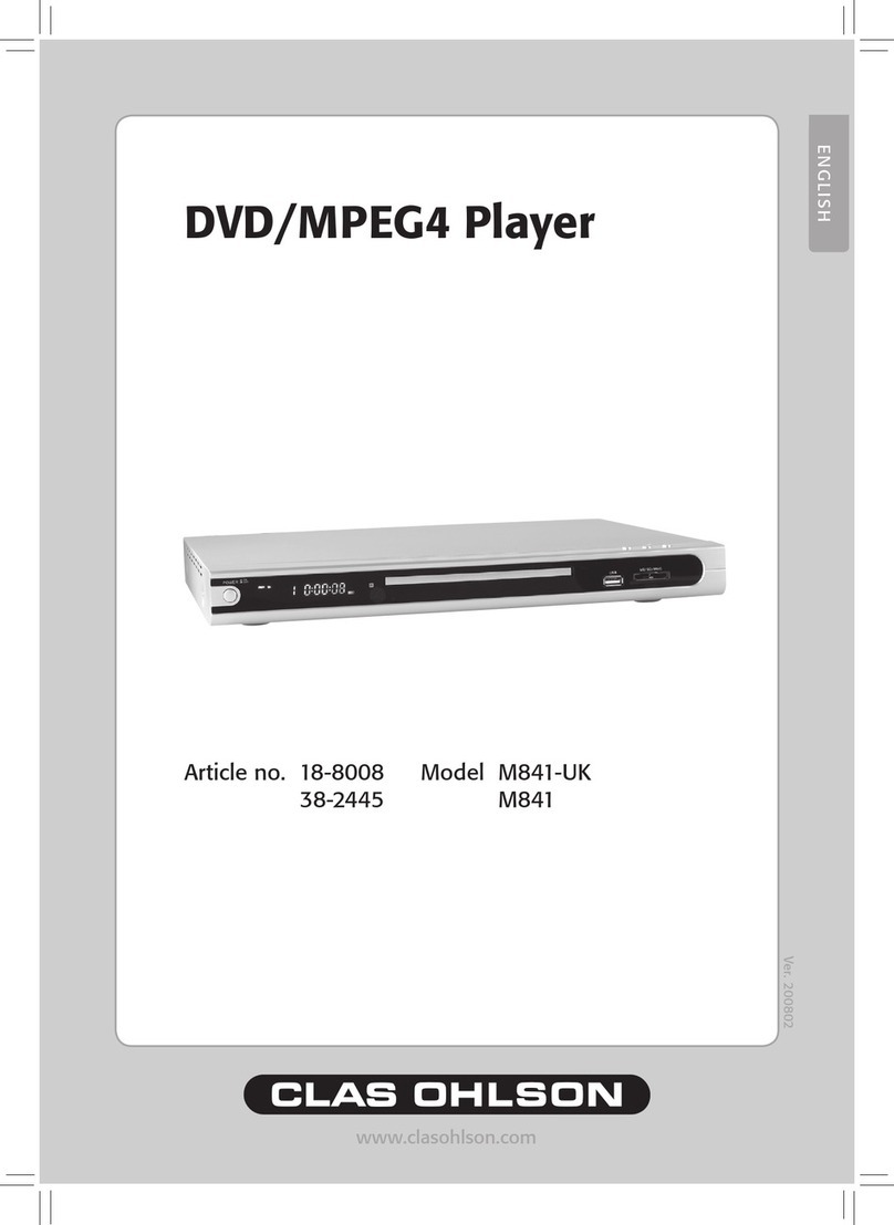 Clas Ohlson M841-UK manual