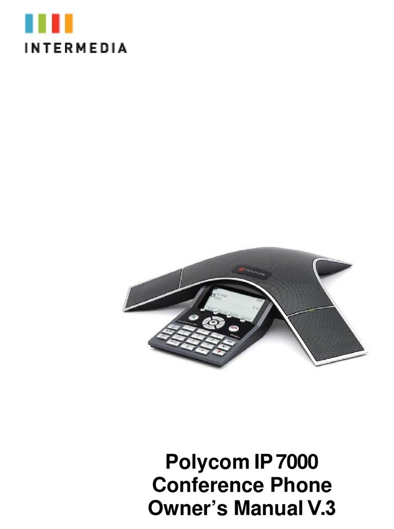 Intermedia Polycom IP 7000 owner's manual