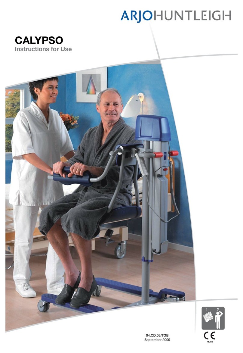 ARJO HUNTLEIGH CALYPSO User manual ARJO HUNTLEIGH CALYPSO User manual