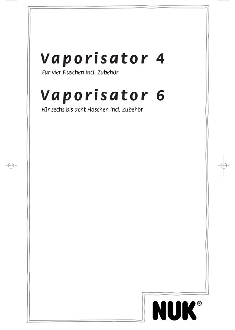 NUK Vaporisator 4 Instructions for use