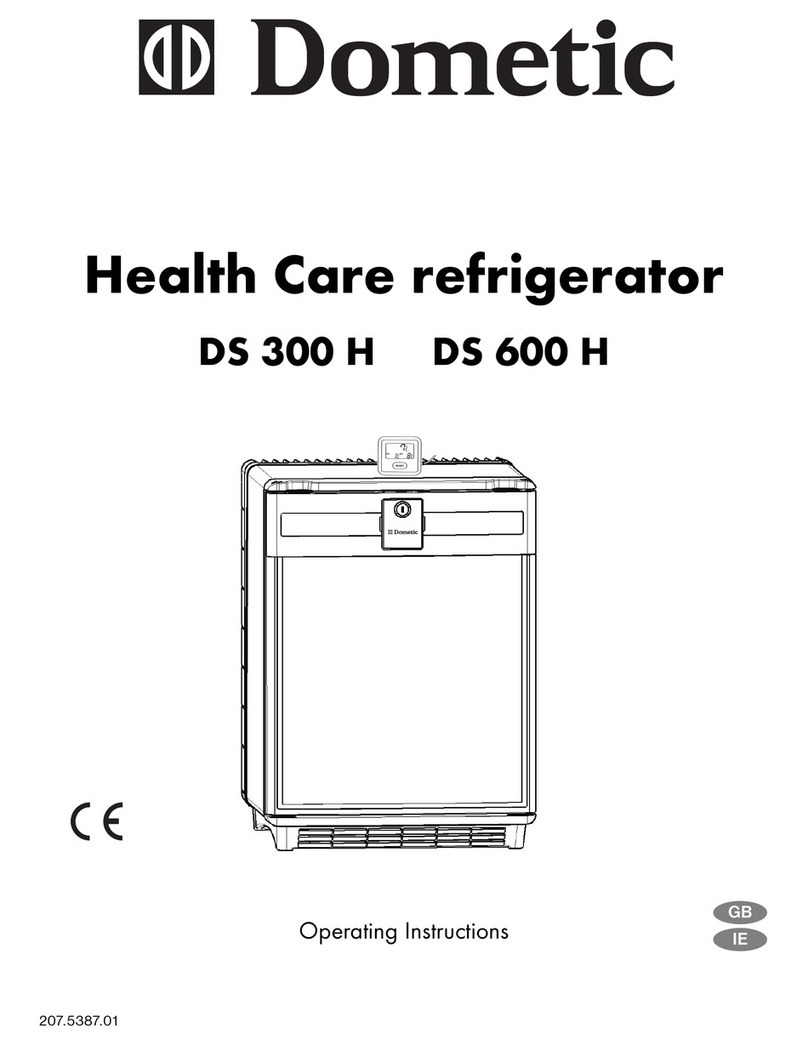 Dometic DS 300 H User manual