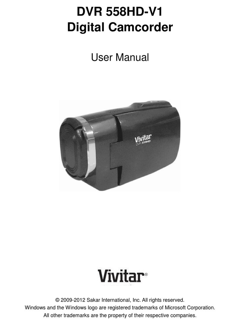 Vivitar DVR 558HD-V1 user manual