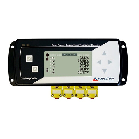 MadgeTech octtemp 2000 User manual
