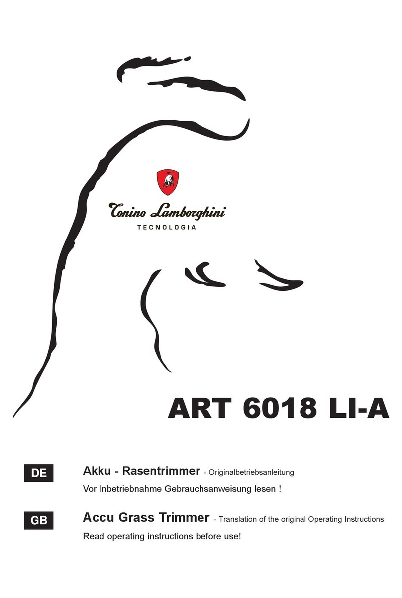 Tonino Lamborghini ART 6018 LI-A Operating	 instruction