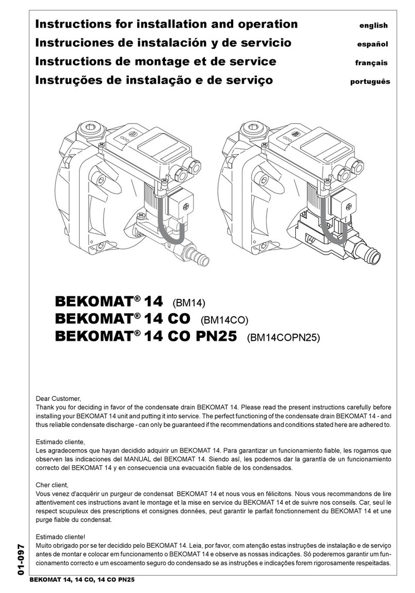 Beko Bekomat 14 User guide