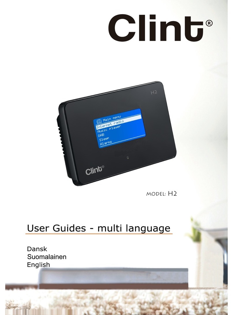 Clint H2 User manual