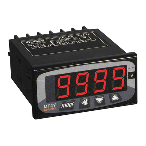 Autonics MT4Y Series User manual