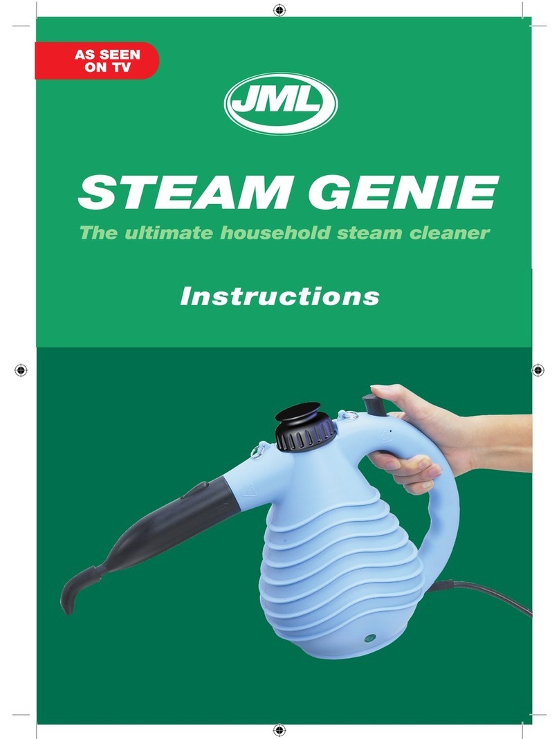 JML STEAM GENIE instructions
