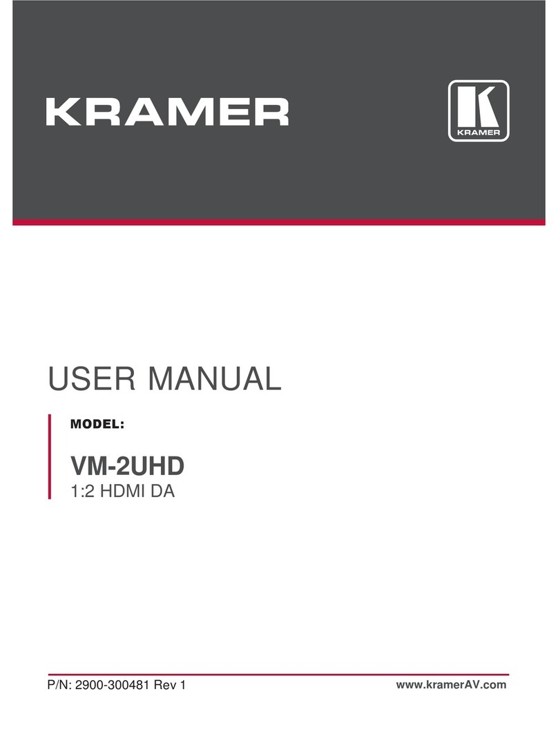 Kramer VM-2UHD user manual