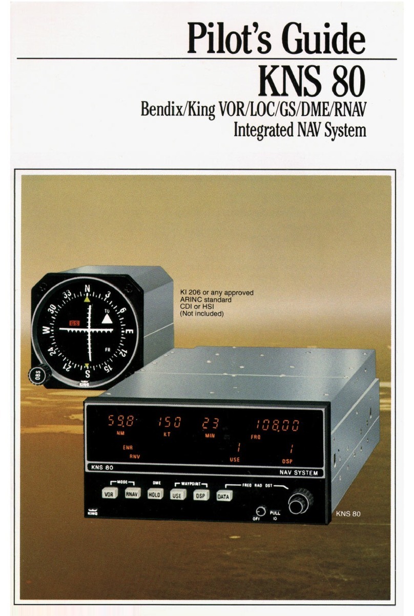 BENDIXKing KNS 80 Manual