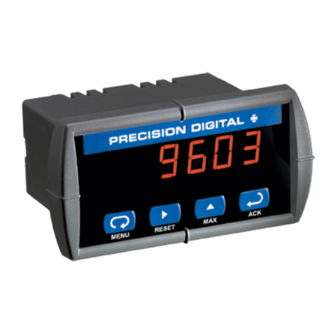 PRECISION DIGITAL PD603 User manual