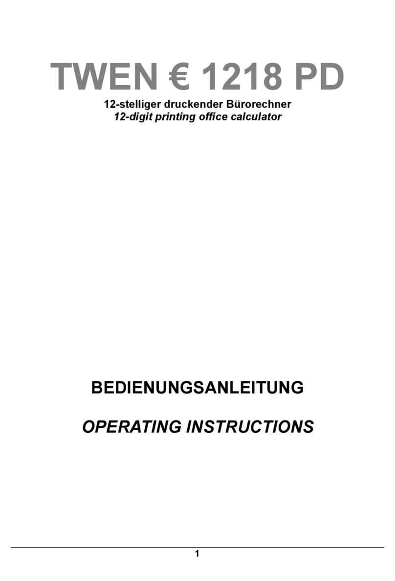 Triumph Adler TWEN 1218 PD operating instructions Triumph Adler TWEN 1218 PD operating instructions