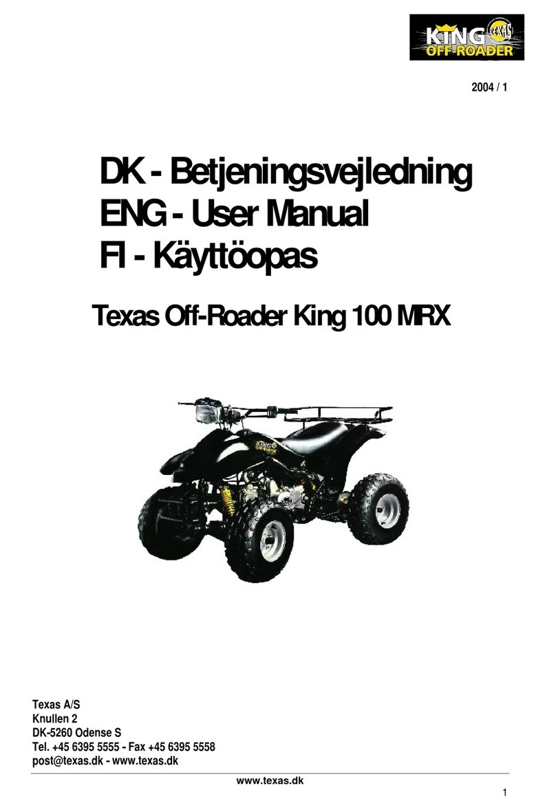 Texas King 100 MRX user manual