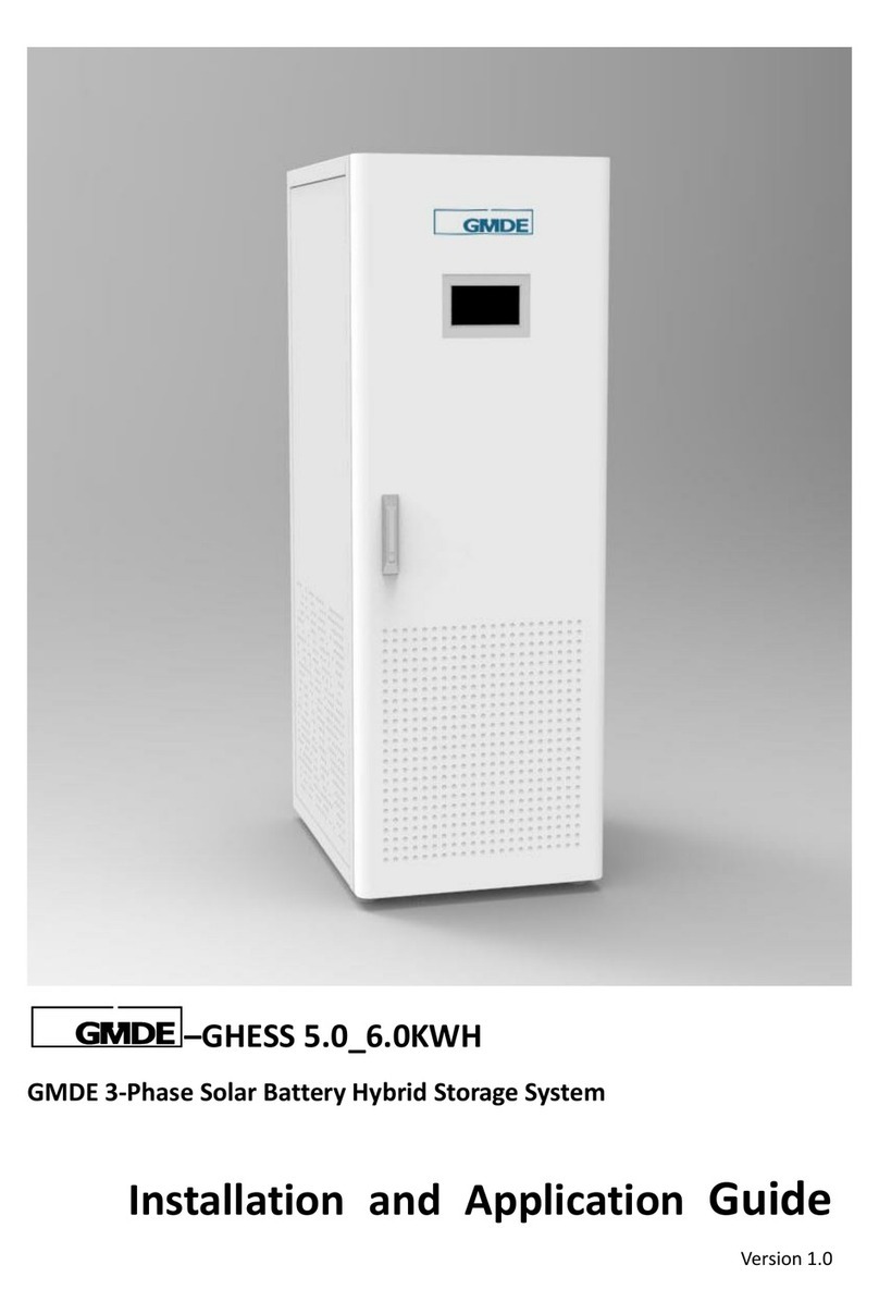 GMDE GHESS 5.0_6.0KWH Installation and application manual