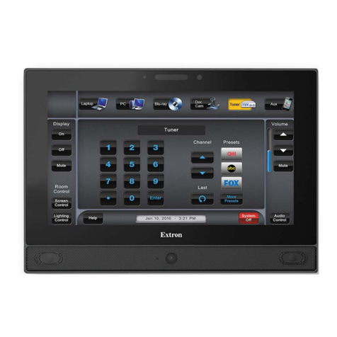 Extron electronics TLP Pro 720M User manual