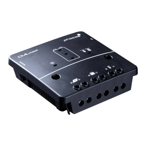 Phocos CMLmppt User manual