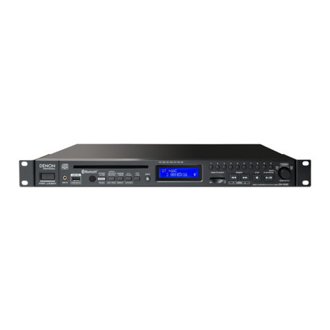 Denon DN-300Z User manual