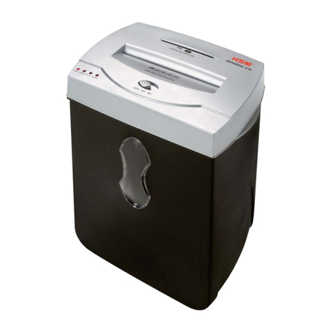 HSM shredstar x10 operating instructions