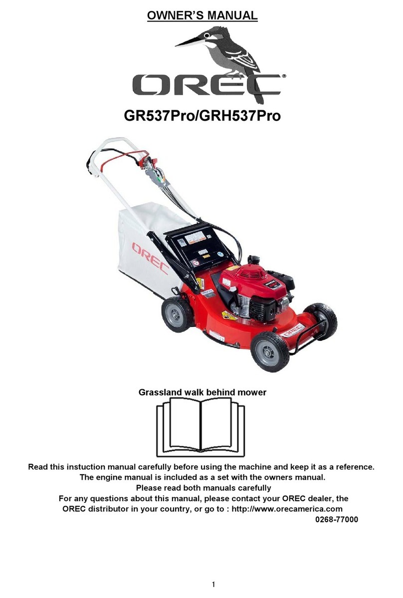 OREC GRH537Pro User manual