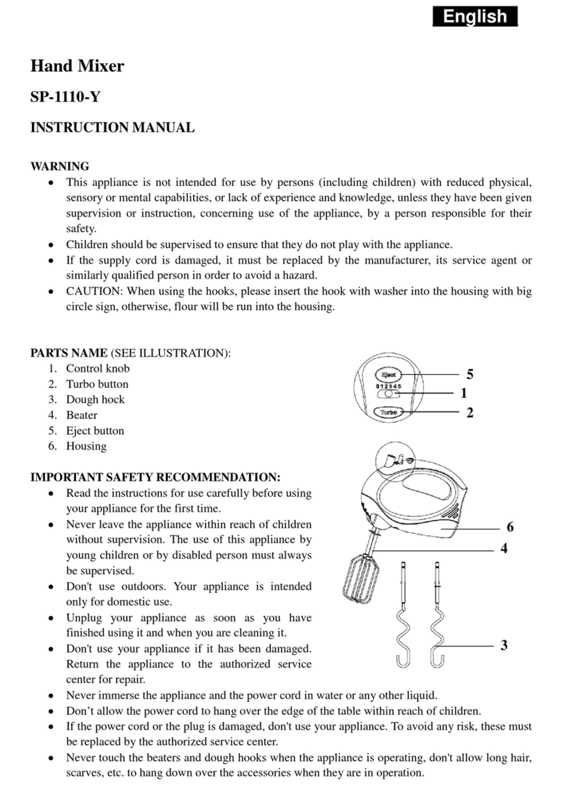 Sapir SP-1110-Y instruction manual