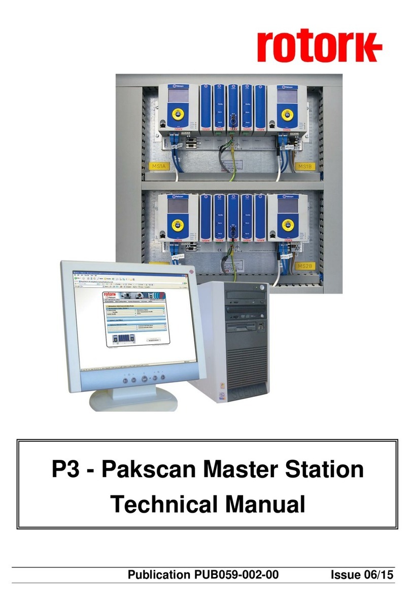 rotork p3 Technical manual
