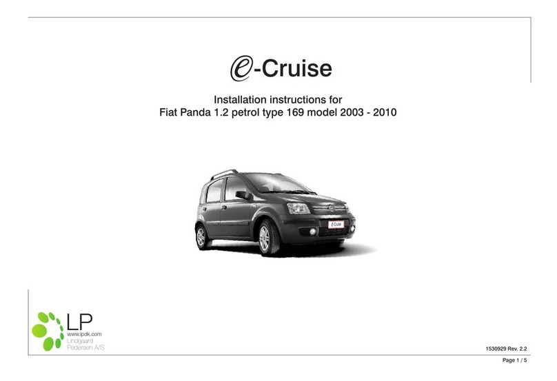 LP e-cruise Installation instruction